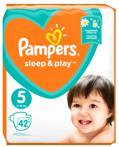 PAMPERS  Sleep & Play Junior (11 18 )   42